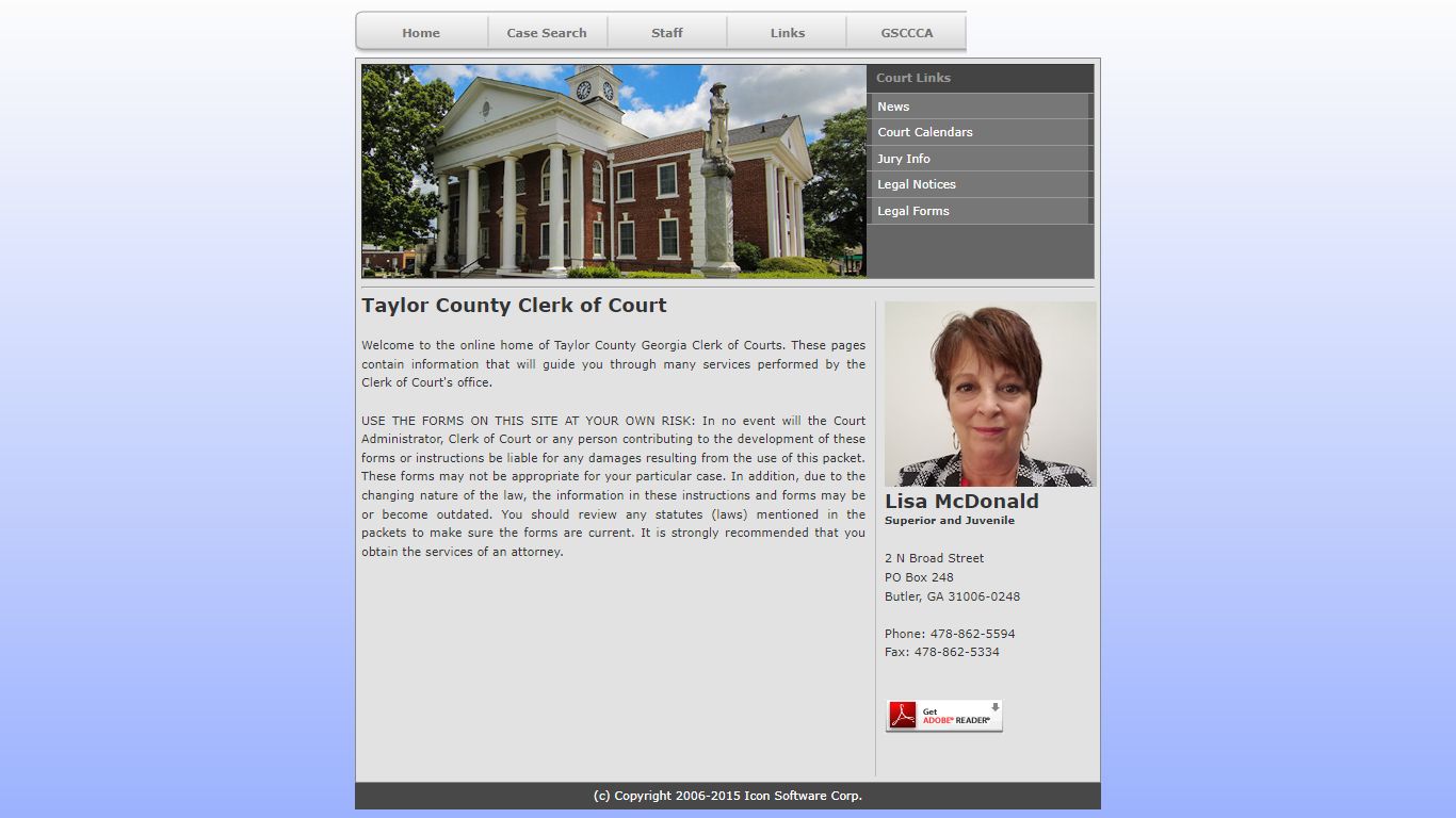 Taylor County Clerk of Court